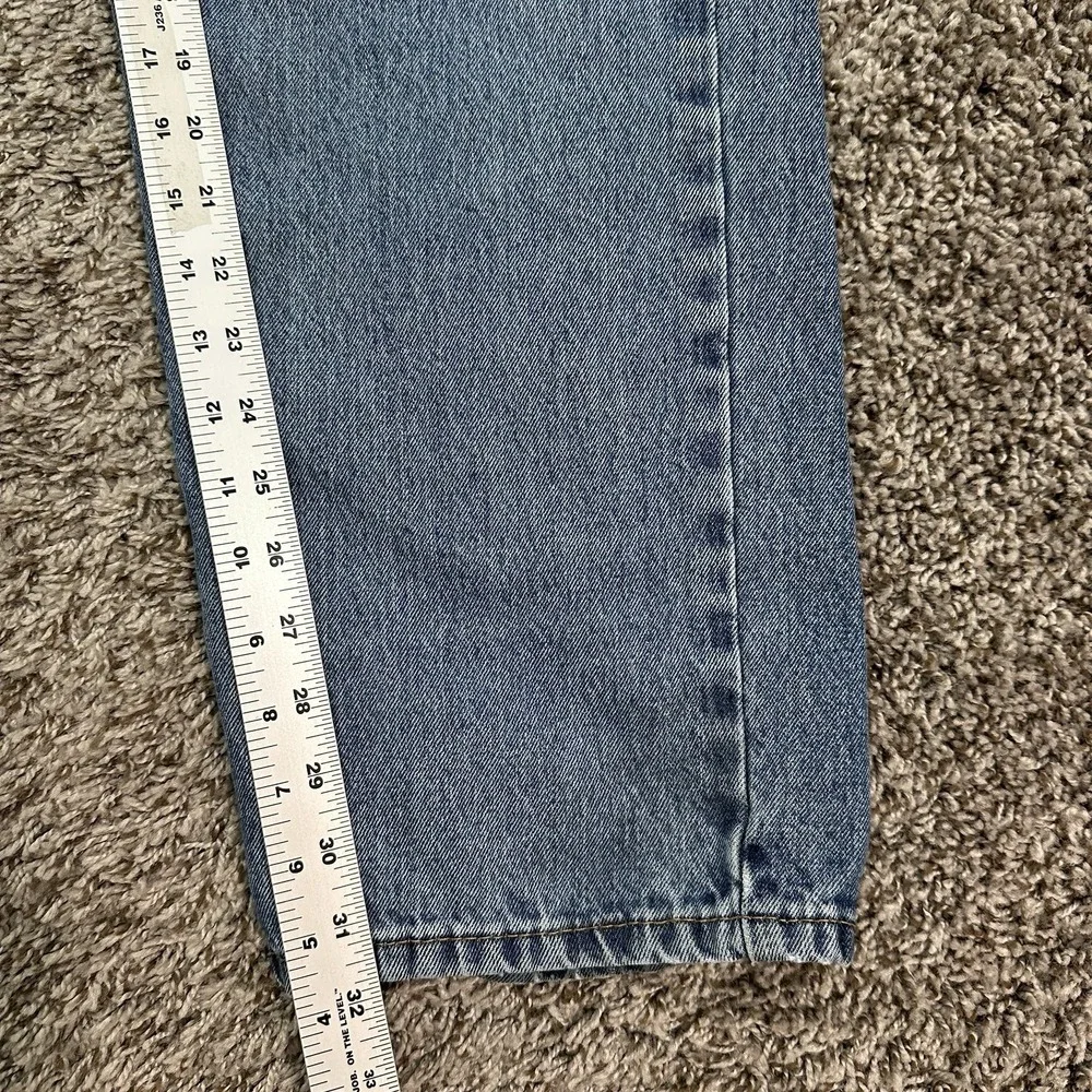 Levis 550 Mens Jeans 36 X 34 Blue Denim Straight Grunge Workwear Faded